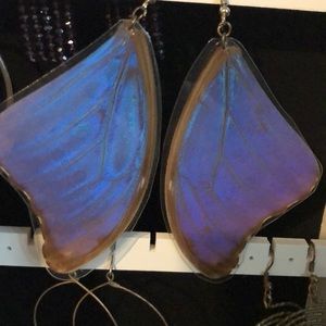 BUTTERFLY WING EARRINGS
